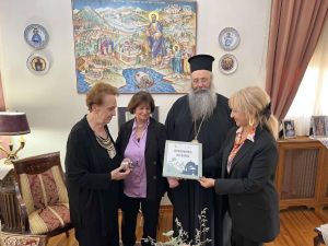 Η Αντιπεριφερειάρχης Πιερίας στα εγκαίνια της Έκθεσης  ”Μνήμη μου σε λένε Μικρασία, 100 χρόνια μετά”