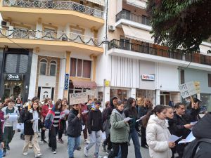 Η Πορεία Διαμαρτυρίας Μουσικού Σχολείου Κατερίνης