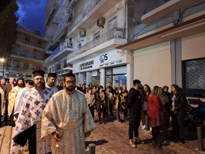 Καθεδρικός Ναός Θείας Αναλήψεως Κατερίνης – Υποδοχή της Ι. Εικόνος Παναγίας «Ρίζης του Ιεσσαί»