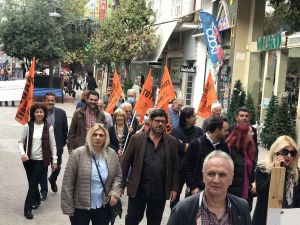 Κατερίνη: Απεργιακή συγκέντρωση – διαμαρτυρία στη Πλατεία Ελευθερίας (φωτορεπορτάζ + βίντεο)