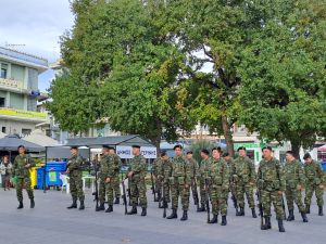 Κατερίνη – Εορτασμός της Ημέρας Ενόπλων Δυνάμεων και κατάθεση στεφάνων στην Πλατεία Ελευθερίας