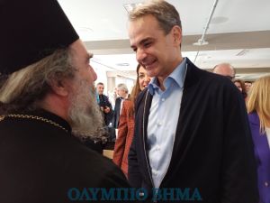 Κυριάκος Μητσοτάκης στην Κατερίνη (εικόνες + βίντεο)