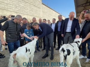 Ο Πρωθυπουργός Κυριάκος Μητσοτάκης στo Κολινδρό Πιερίας (εικόνες + βίντεο)