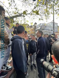 Ο Πρωθυπουργός Κυριάκος Μητσοτάκης στo Κολινδρό Πιερίας (εικόνες + βίντεο)
