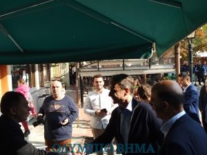 Ο Πρωθυπουργός Κυριάκος Μητσοτάκης στo Κολινδρό Πιερίας (εικόνες + βίντεο)