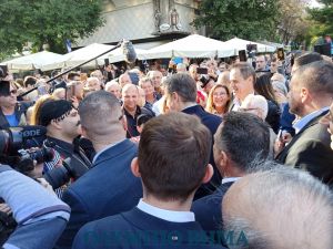 Ο Πρωθυπουργός Κυριάκος Μητσοτάκης στην Κατερίνη (εικόνες + βίντεο)