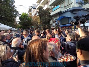 Ο Πρωθυπουργός Κυριάκος Μητσοτάκης στην Κατερίνη (εικόνες + βίντεο)