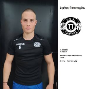 Πιερικός – Οι πoδοσφαιριστές και το τεχνικό επιτελείο της ομάδας για την αγωνιστική περίοδο 2022 2023