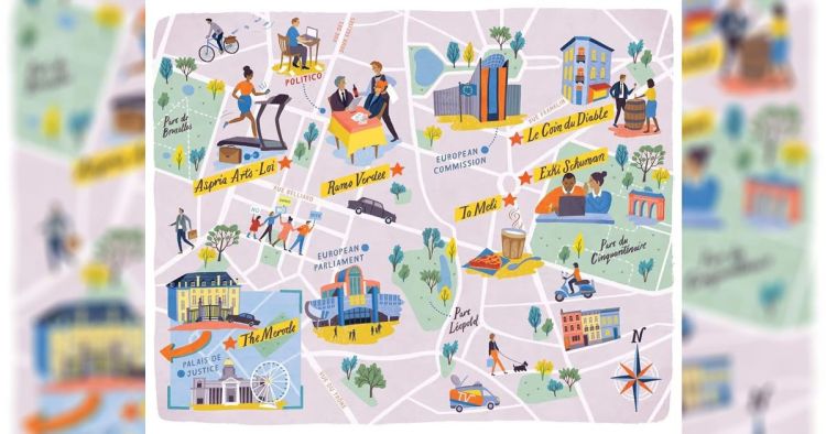 Βρυξέλλες η Μέκκα του Lobbying – Χάρτης με τα κέντρα εξουσίας
