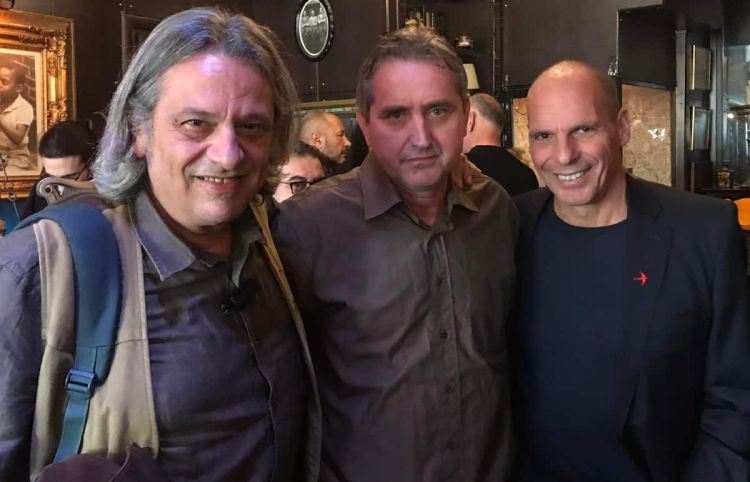 Δημήτρης Ζερβουδάκης, Θεολόγος Χαϊδαλής, Γιάνης Βαρουφάκης Δημήτρης Ζερβουδάκης, Θεολόγος Χαϊδαλής, Γιάνης Βαρουφάκης .