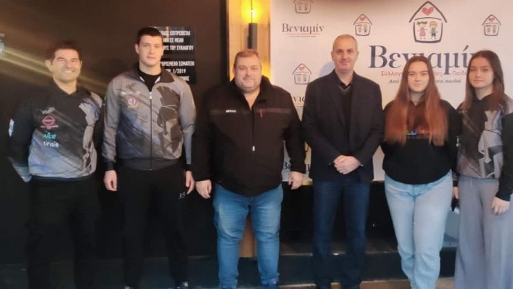 Οι Ολύμπιοι Κατερίνης έδωσαν το παρόν στην γιορτή του Βενιαμίν