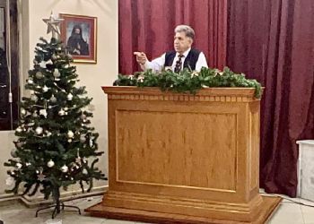 Ο Διευθυντής της Βιβλιοθήκης της Ιεράς Συνόδου της Εκκλησίας της Ελλάδος στην Ιερά Μητρόπολη Κίτρους