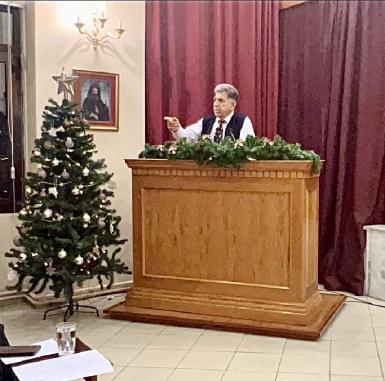 Ο Διευθυντής της Βιβλιοθήκης της Ιεράς Συνόδου της Εκκλησίας της Ελλάδος στην Ιερά Μητρόπολη Κίτρους