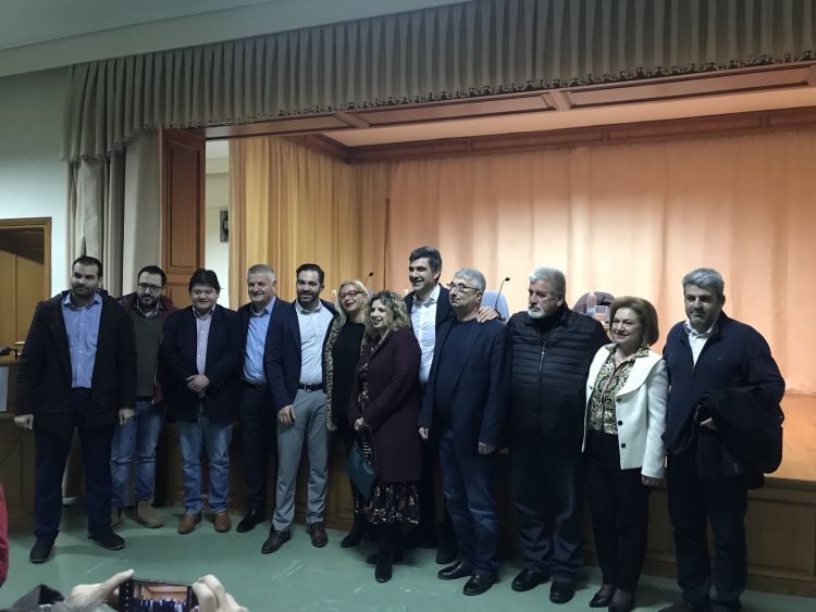 Πολιτική εκδήλωση του  ΠΑΣΟΚ – Κίνημα Αλλαγή για την ακρίβεια στην Κατερίνη (φωτορεπορτάζ)