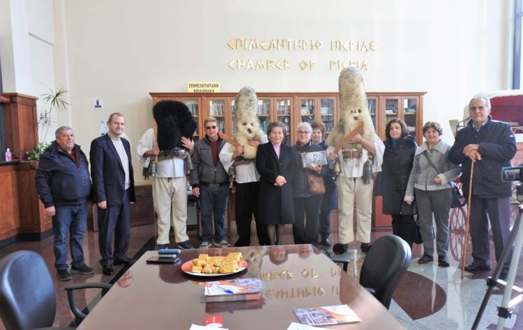 Πρωτοχρονιάτικα κάλαντα στο Επιμελητήριο Πιερίας Πρωτοχρονιάτικα κάλαντα