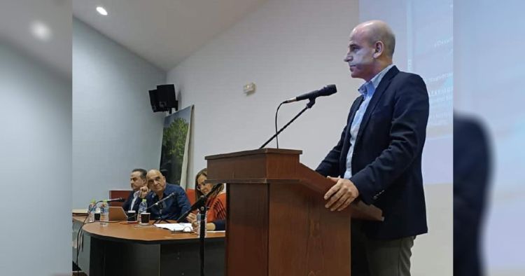 Στην εκδήλωση του Δήμου Δίου Ολύμπου με καλεσμένη την Ευρωβουλευτή Μαρία Σπυράκη τοποθετήθηκε ο Φώντας Μπαραλιάκος