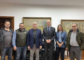 Συνάντηση εργασίας του Μελισσοκομικού Συλλόγου Πιερίας στο ΥΠΑΑΤ με τον υφυπουργό Σ. Κεδίκογλου.