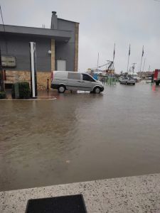 H Πιερία σε κατάσταση έκτακτης ανάγκης – Φωτογραφίες από Παραλία Κατερίνης