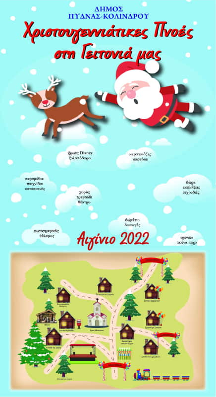 Αιγίνιο – «Αυλή Του Αη Βασίλη»: Έναρξη Χριστουγεννιάτικων Εκδηλώσεων Στον Αύλειο Χώρο Του Αγίου Αθανασίου
