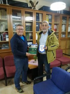 ΕΟΣ Κατερίνης - Επίσκεψη από τον Πρόεδρο της Ελληνικής Ομοσπονδίας Ορειβασίας Αναρρίχησης (Ε.Ο.Ο.Α) κ. Κόντο Νίκο ΕΟΣ Κατερίνης –