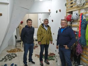 ΕΟΣ Κατερίνης - Επίσκεψη από τον Πρόεδρο της Ελληνικής Ομοσπονδίας Ορειβασίας Αναρρίχησης (Ε.Ο.Ο.Α) κ. Κόντο Νίκο ΕΟΣ Κατερίνης –