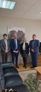 Επίσκεψη του Γενικού Προξένου και του Προξένου της Βουλγαρίας στην Αντιπεριφερειάρχη Πιερίας Επίσκεψη του Γενικού Προξένου και του Προξένου της Βουλγαρίας στην Αντιπεριφερειάρχη Πιερίας