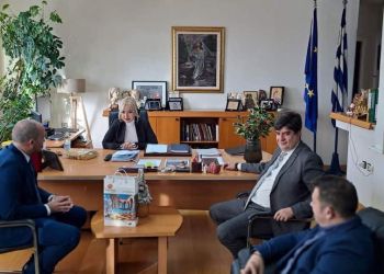 Επίσκεψη του Γενικού Προξένου και του Προξένου της Βουλγαρίας στην Αντιπεριφερειάρχη Πιερίας