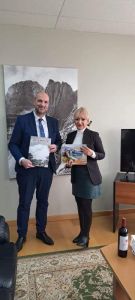 Επίσκεψη του Γενικού Προξένου και του Προξένου της Βουλγαρίας στην Αντιπεριφερειάρχη Πιερίας Επίσκεψη του Γενικού Προξένου και του Προξένου της Βουλγαρίας στην Αντιπεριφερειάρχη Πιερίας