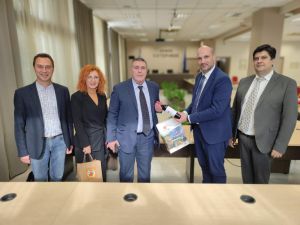 Επίσκεψη του Γενικού Προξένου της Βουλγαρίας στο Δημαρχείο Κατερίνης