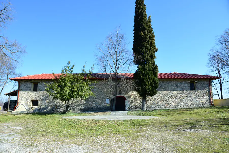 Η Ιερά Μονή Αγίου Γεωργίου Ρητίνης Πιερίας Η Ιερά Μονή Αγίου Γεωργίου Ρητίνης Πιερίας