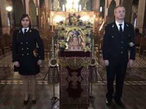 Η Πυροσβεστική Υπηρεσία του Νομού Πιερίας τίμησε τους προστάτες Άγιους «Τρεις παίδες εν Καμίνω» Η Πυροσβεστική Υπηρεσία του Νομού Πιερίας τίμησε τους προστάτες Άγιους «Τρεις παίδες εν Καμίνω»