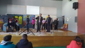 Κάλαντα στο διευθυντή δευτεροβάθμιας εκπαίδευσης Πιερίας