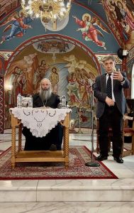 Ο Διευθυντής της Βιβλιοθήκης της Ιεράς Συνόδου της Εκκλησίας της Ελλάδος στην Ιερά Μητρόπολη Κίτρους