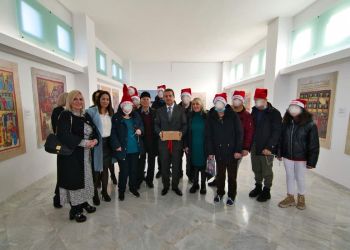 Χριστουγεννιάτικα Κάλαντα στο Διεθνές Ίδρυμα Μεγάλου Αλέξανδρου