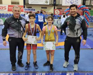 Πολλά μετάλλια και χαμόγελα τα "πιτσιρίκια" των Ολυμπίων Κατερίνης Χριστουγεννιάτικοι αγώνες πάλης – Τρίκαλα Δεκέμβριος 2022