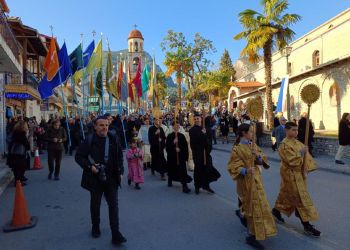 Εορτασμός των Θεοφανίων στον Όλυμπο