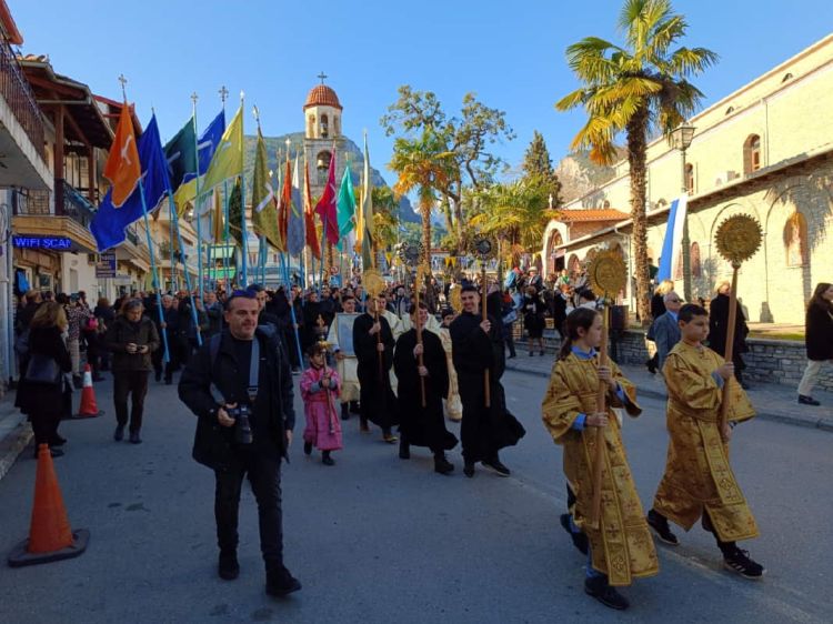 Εορτασμός των Θεοφανίων στον Όλυμπο