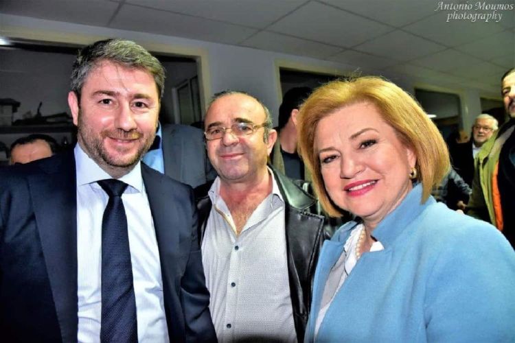 Η Μαρία Μίχου με τον πρόεδρο Νίκο Ανδρουλάκη και σε σειρά πολιτικών και κοινωνικών επαφών Η Μαρία Μίχου με τον πρόεδρο Νίκο Ανδρουλάκη και σε σειρά πολιτικών και κοινωνικών επαφών