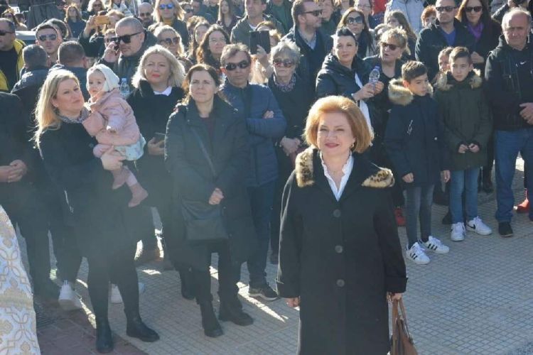 Η Μαρία Μίχου στις εορτές των Θεοφανίων και σε πολιτική συνάντηση στο Κίτρος