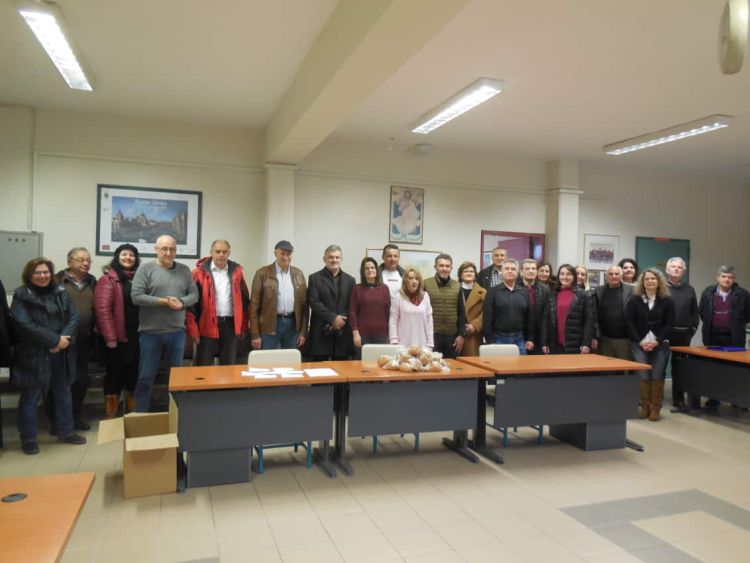 Η κοπή της βασιλόπιτας στο 2ο ΓΕΛ Κατερίνης