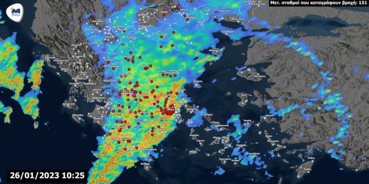 Κακοκαιρία: Πού έπεσε ο μεγαλύτερος όγκος νερού – Τι θα γίνει τις επόμενες ώρες Κακοκαιρία: Πού έπεσε ο μεγαλύτερος όγκος νερού – Τι θα γίνει τις επόμενες ώρες