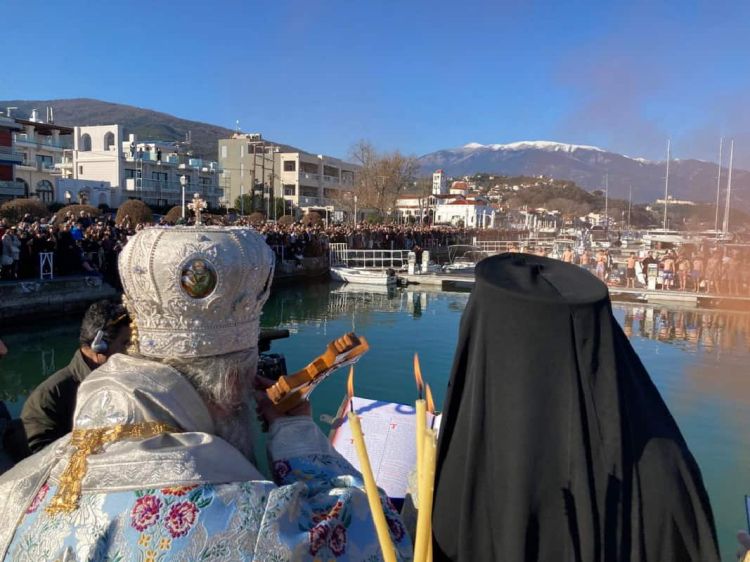 Πλαταμώνας και Νέοι Πόροι: Ο καθαγιασμός των Υδάτων την ημέρα των Θεοφανείων Πλαταμώνας: