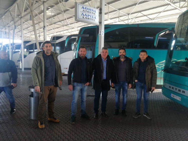 Συνάντηση με τον Πρόεδρο και μέλη του ΔΣ του ΚΤΕΛ Πιερίας είχε ο Δημήτρης Μπέης. Συνάντηση με τον Πρόεδρο και μέλη του ΔΣ του ΚΤΕΛ Πιερίας είχε ο Δημήτρης Μπέης.