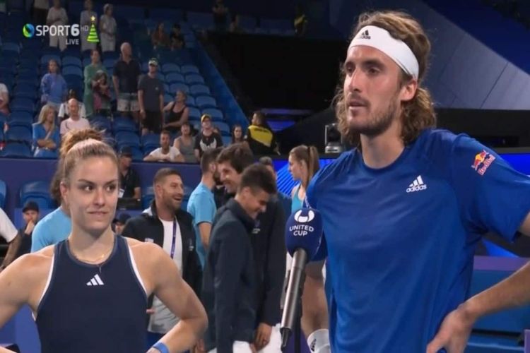 Τένις – United Cup: Τσιτσιπάς και Σάκκαρη επικράτησαν 2 0 των Κροατών 