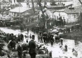 Τα Θεοφάνεια – Σίχνα, στο φαράγγι του Ενιπέα.