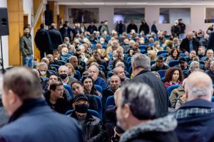  Εντυπωσιακή ήταν  η  εκδήλωση  του  γιατρού Κ. Κουτρούπα  στην ΕΚΑΒΗ  την περασμένη Κυριακή.