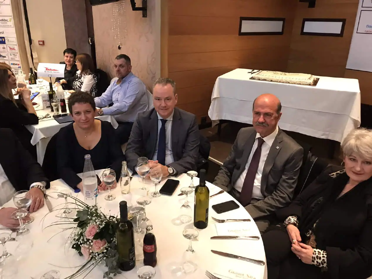 Επιμελητήριο Πιερίας – Εορταστικό Δείπνο στο Grade Sala  με προσκεκλημένο τον Υπ. Ανάπτυξης Γ. Γεωργαντά