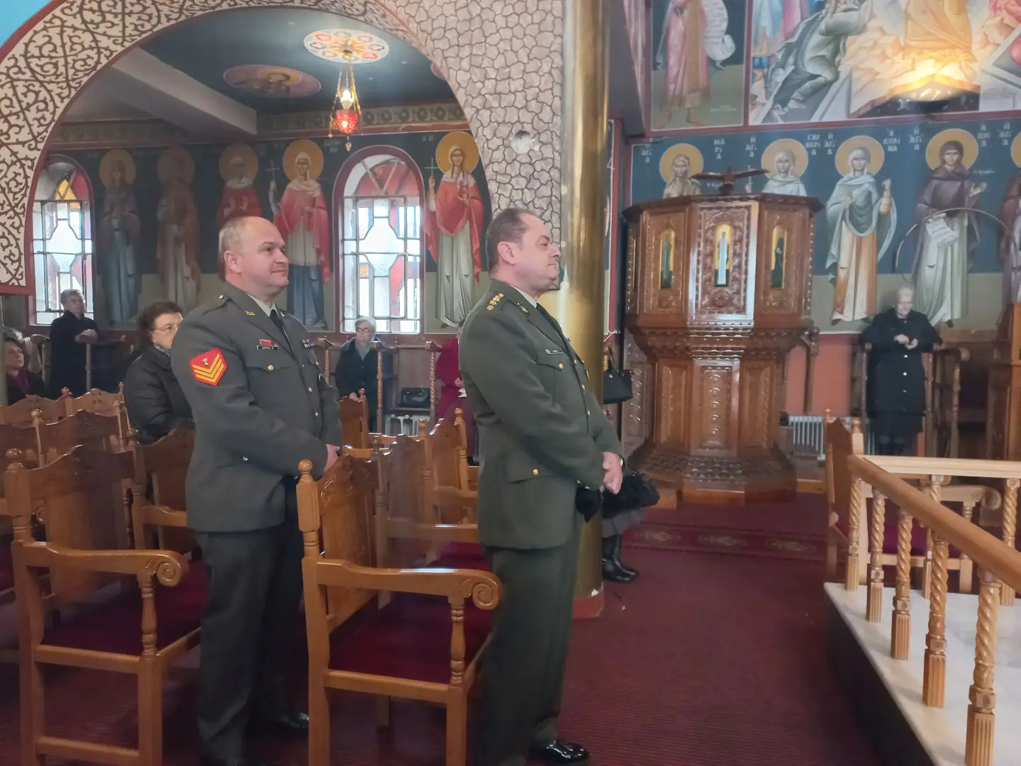 Επιμνημόσυνη δέηση και κατάθεση στεφάνων στη μνήμη των εκτελεσθέντων Ελατοχωριτών από τους Γερμανούς το  1944