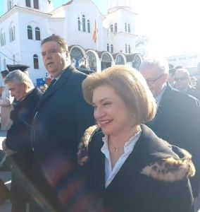 Η Μαρία Μίχου στις εορτές των Θεοφανίων και σε πολιτική συνάντηση στο Κίτρος