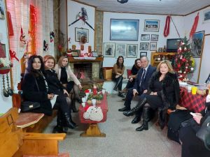 Η Μαρία Μίχου στις εορτές των Θεοφανίων και σε πολιτική συνάντηση στο Κίτρος